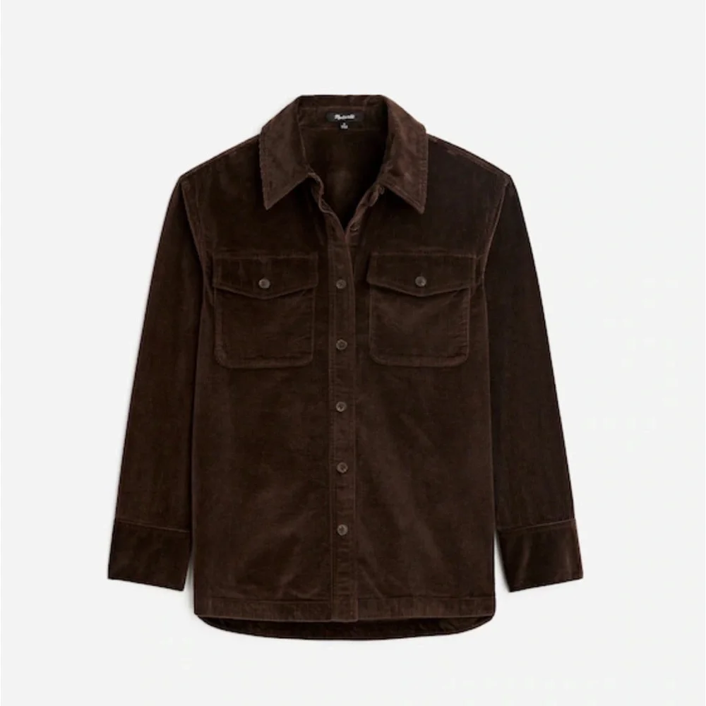 Madewell Corduroy Relaxed Shirt-Jacket - Picture 3 of 3